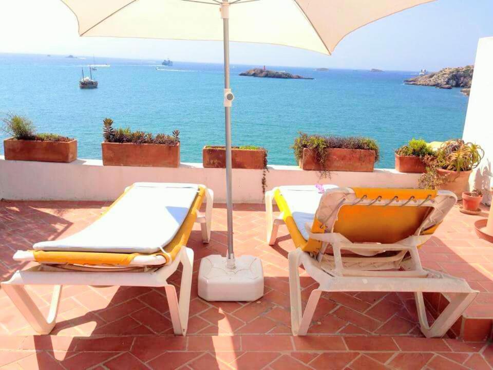 Mirador De La Virgen Atico Con Terraza Y Estudio Sin Terraza Appartement Ibiza-stad Buitenkant foto